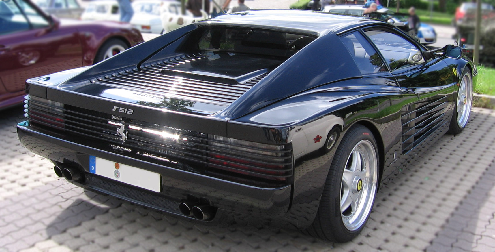 Ferrari 512 TR hinten rechts