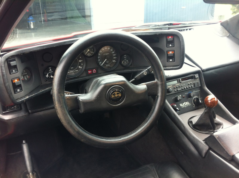 Lotus Esprit S3 Turbo Cockpit