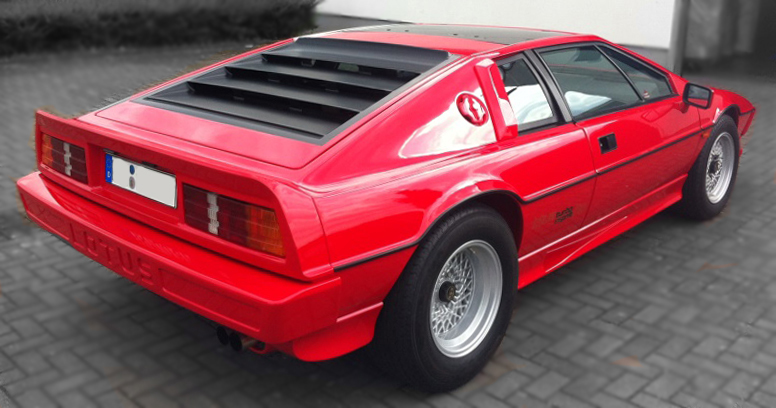 Lotus Esprit S3 Turbo hinten rechts