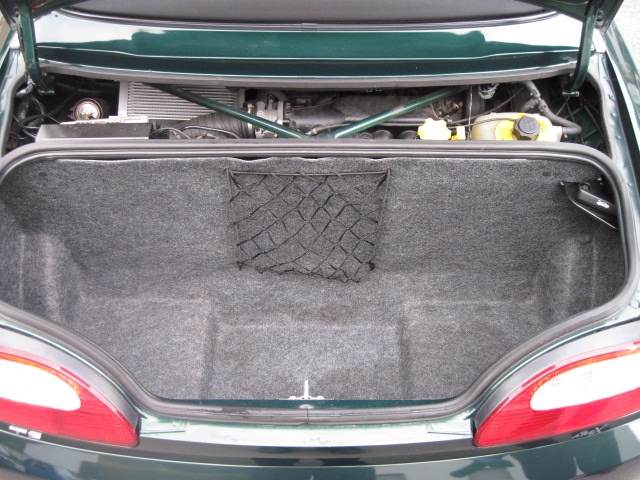 MG TF Motor und Kofferraum