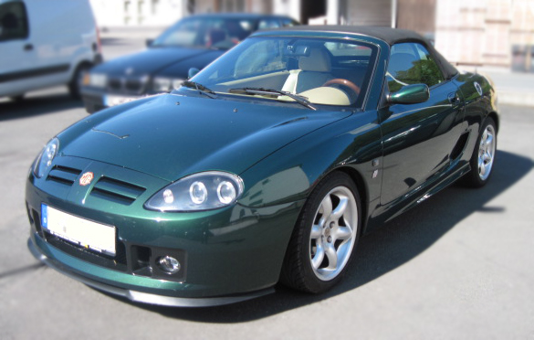 MG TF vorne links