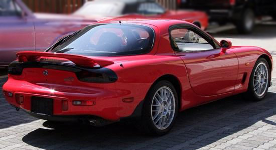 Mazda RX7 FD hinten rechts