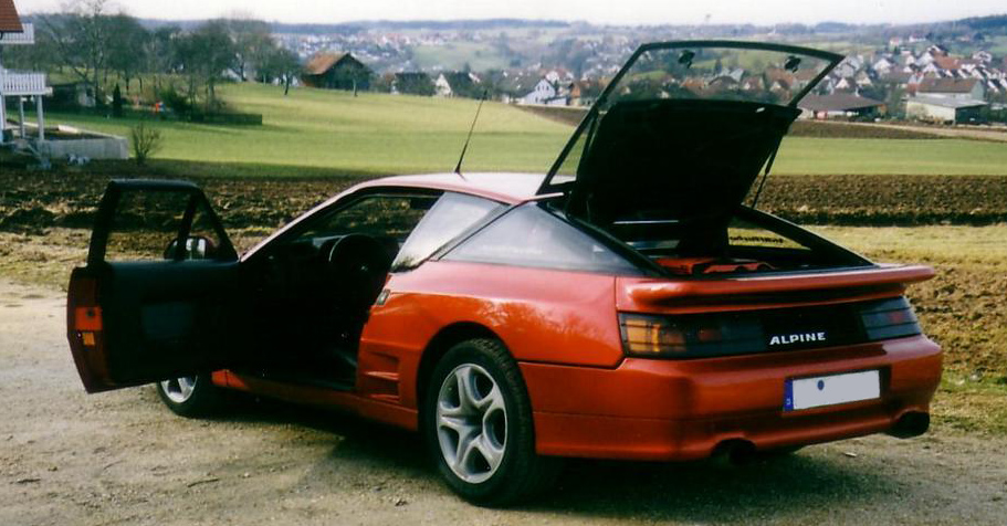 renault alpine a610 offen